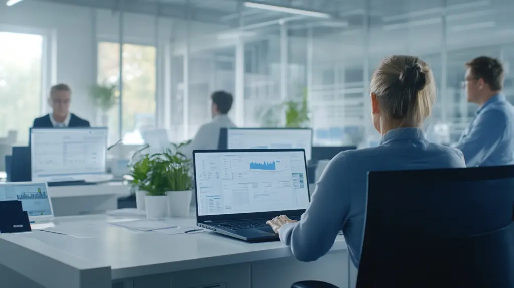 modernen Büros mit einem Team von Vermarktern Google Open-Source Marketing Mix Modell Meridian