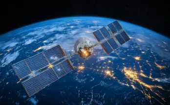 starlink satelliten im weltall