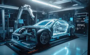 Volkswagen VW Herausforderungen Autofabrik mit Robotern