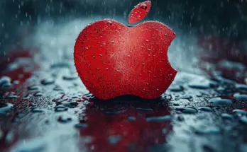 Apple Logo in rot Bybit, KuCoin und Bitget japanischen App Store entfernt